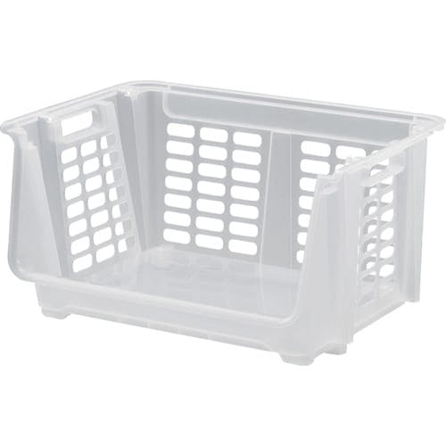 ナルすけさん専用 CAINZ-DASH】SANKA 積み重ねケース ナチュラ ストックス クリア