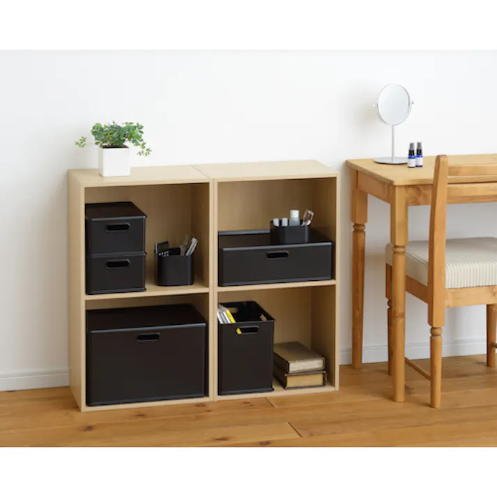 【CAINZ-DASH】SANKA ナチュラ インボックスプレート ML ブラック NIB-PMLBK【別送品】