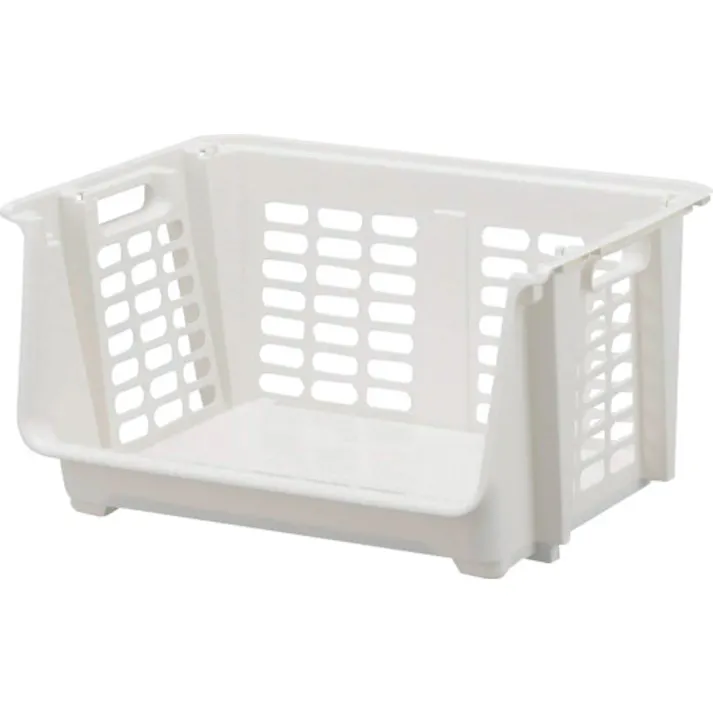 【CAINZ-DASH】SANKA 積み重ねケース ナチュラ ストックス ホワイト NST-23WH【別送品】