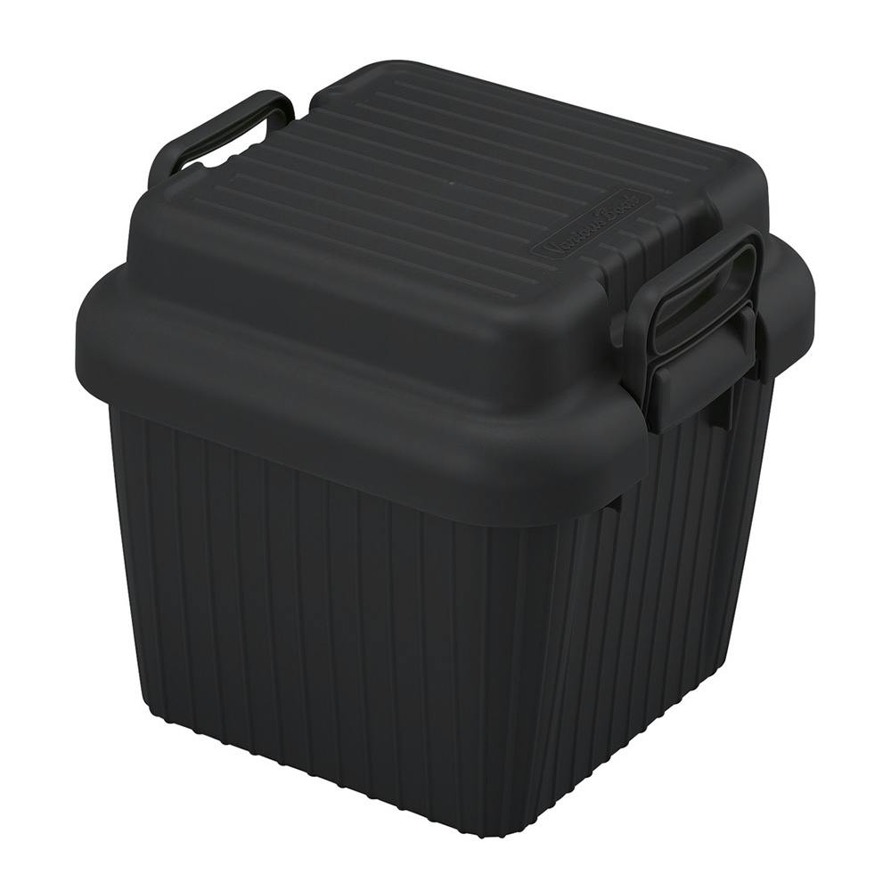 頑丈で座れるアウトドアコンテナ S ブラック 29L その他キャンプ用品 頑丈で座れるアウトドアコンテナ S ブラック 29L その他キャンプ用品