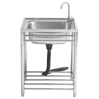 サンカ おそとキッチン ステンレス流し台65【別送品】