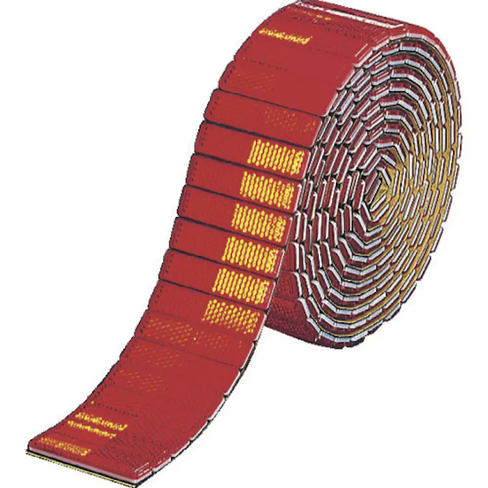 【CAINZ-DASH】キャットアイ レフテープ 50mm×2.5m 赤 RR-1-R【別送品】