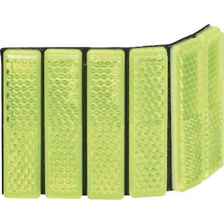 【CAINZ-DASH】キャットアイ レフテープ 50mm×70mm 蛍光黄緑 (1枚入) RR-1-YG6P【別送品】