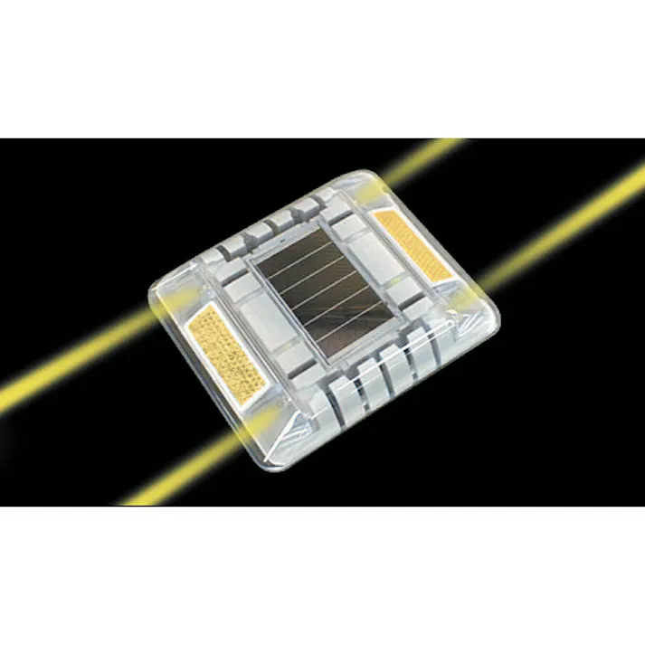 【CAINZ-DASH】キャットアイ ルミナスアイ・マイティ ソーラー式点滅 両面 黄 LE-260A【別送品】