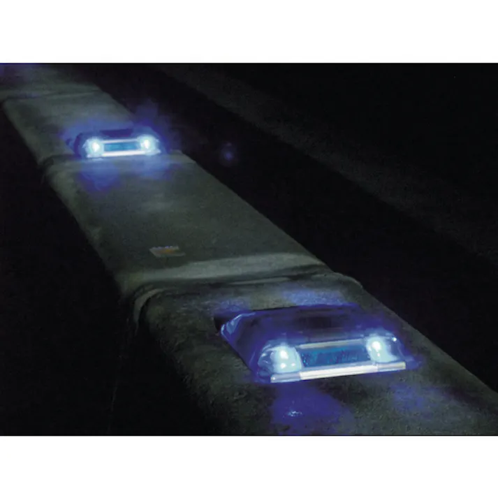 【CAINZ-DASH】キャットアイ ルミナスアイ・マイティ ソーラー式点滅 片面 緑 LE-260G2【別送品】