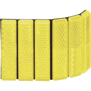 【CAINZ-DASH】キャットアイ レフテープ 50mm×70mm 蛍光黄 (1個入) RR-1-DGA6P【別送品】