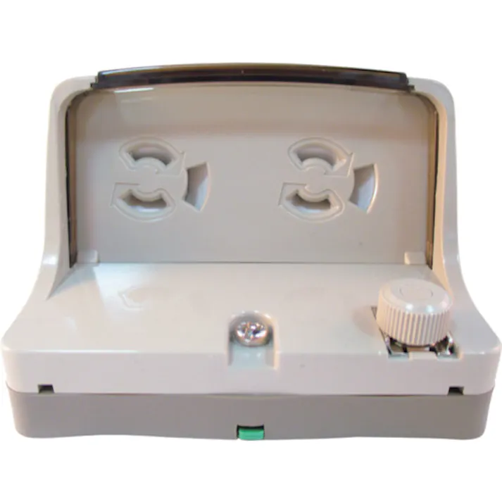 【CAINZ-DASH】明工社 ML抜け止め接地防雨ダブルコンセント ML1284【別送品】