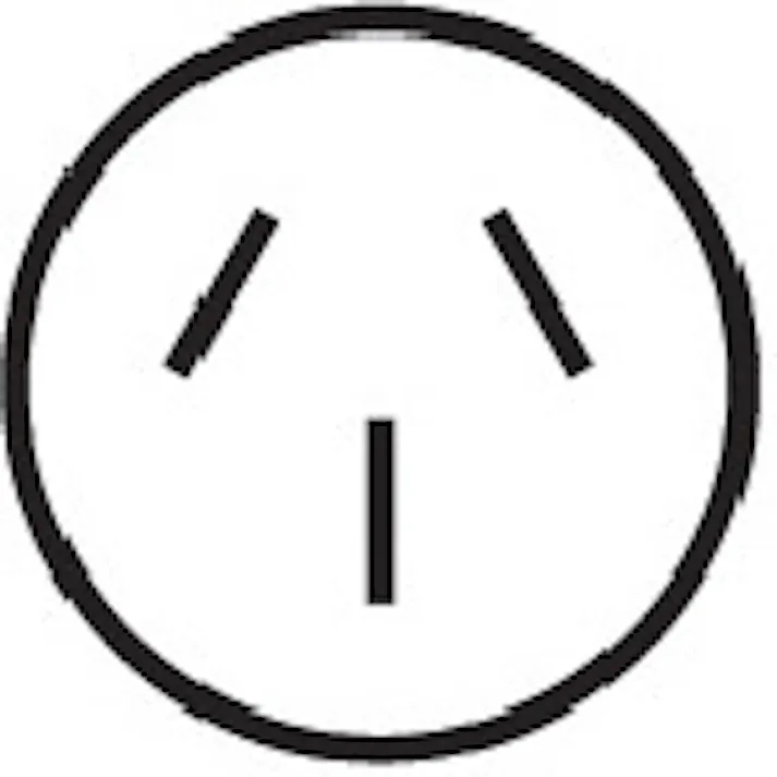 【CAINZ-DASH】明工社 3P20A防水プラグ MP2513【別送品】