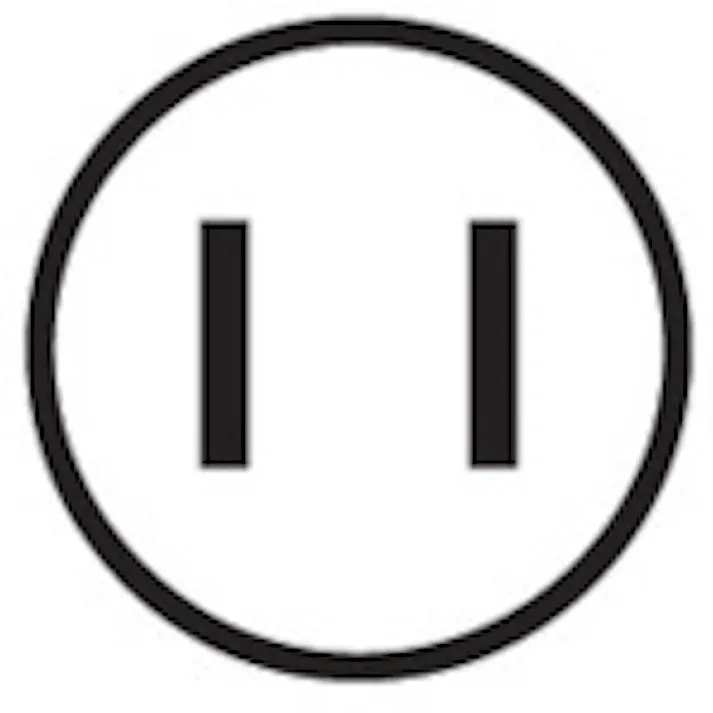 【CAINZ-DASH】明工社 防水プラグ2P MP2518【別送品】