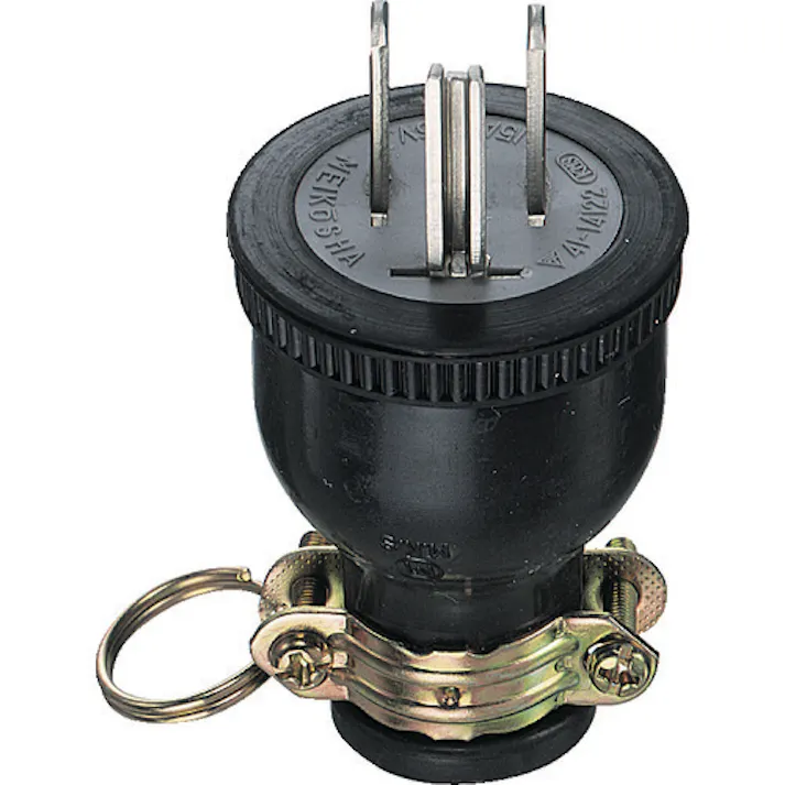 【CAINZ-DASH】明工社 ゴムプラグ接地2P ME2538【別送品】