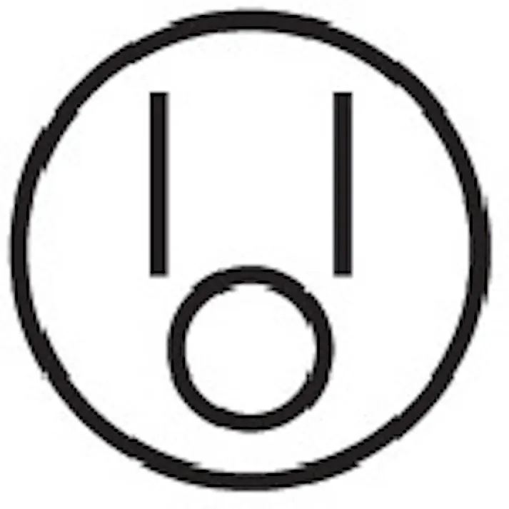 【CAINZ-DASH】明工社 防水コネクターボデー接地2P ME2624【別送品】