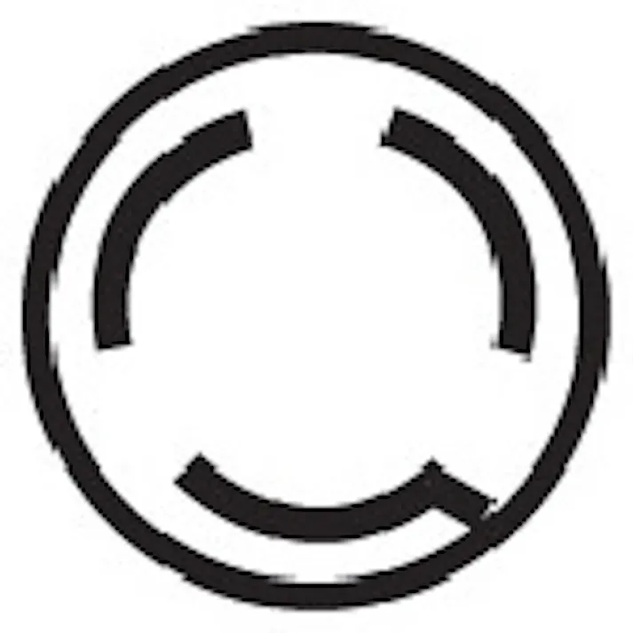 【CAINZ-DASH】明工社 引掛防水コネクターボデー3P MH2633【別送品】