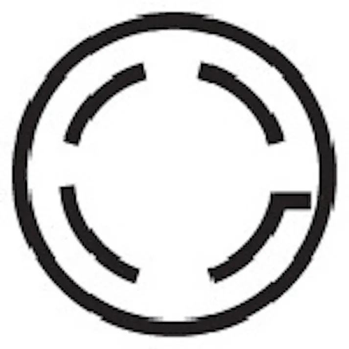 【CAINZ-DASH】明工社 引掛防水コネクタボデー接地3P MH2634【別送品】