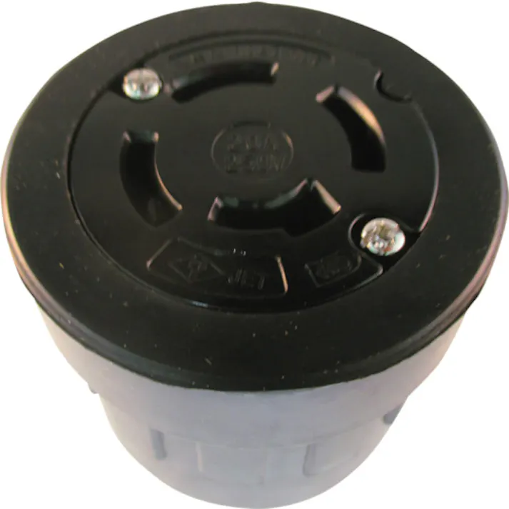 【CAINZ-DASH】明工社 引掛ゴムコネクタボデー接地3P MH2648【別送品】