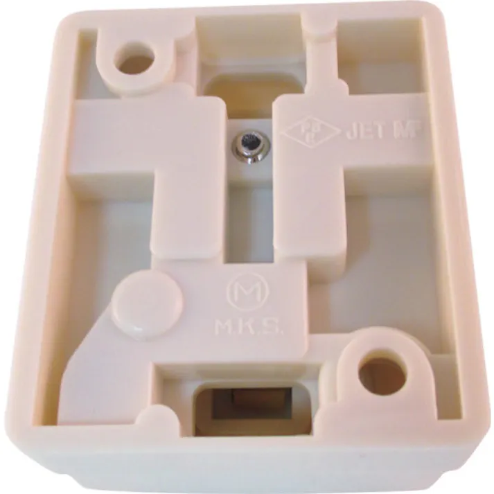 【CAINZ-DASH】明工社 接地コンセント(白) ME2726W【別送品】