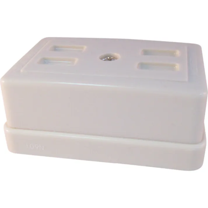 【CAINZ-DASH】明工社 ダブルコンセント(白) MR2741W【別送品】