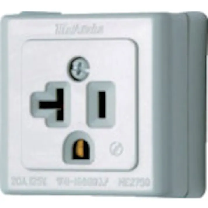 【CAINZ-DASH】明工社 エレガント接地コンセント ME2759【別送品】
