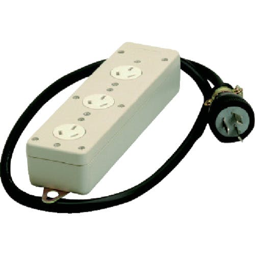 CAINZ-DASH】明工社 3コ口タップ3Pコード1m MR2935【別送品