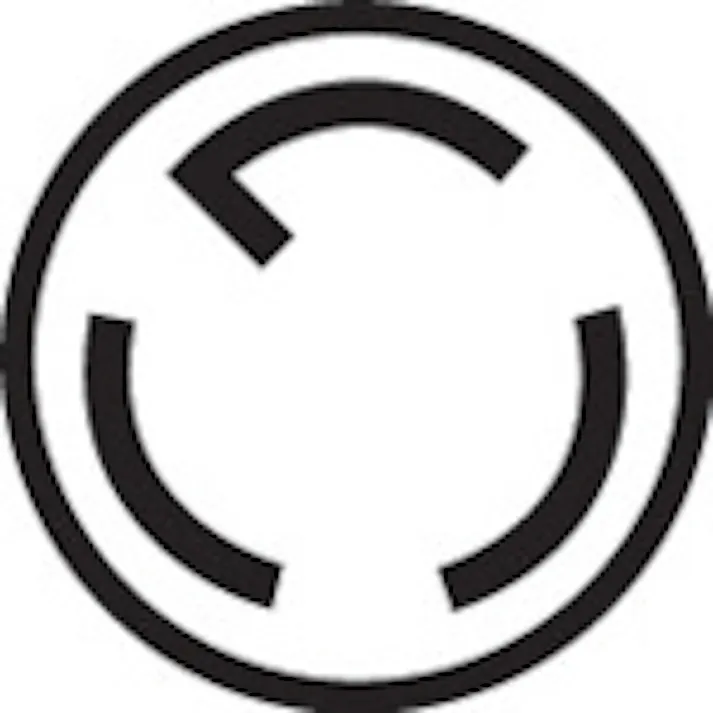 【CAINZ-DASH】明工社 接地2P30A引掛プラグ(L6-30)30A.250V(黒) MH7173B【別送品】