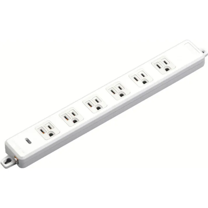 【CAINZ-DASH】明工社 OA用接地タップ6コ口コード5 MR7706TJ5【別送品】