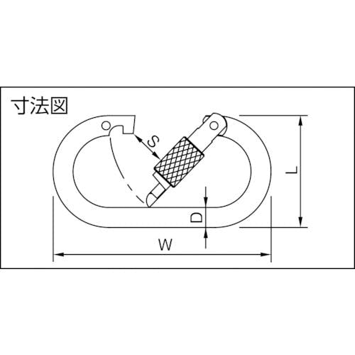 CAINZ-DASH】伊藤製作所 カラビナ スーパー１０ KD10【別送品】 | 保護