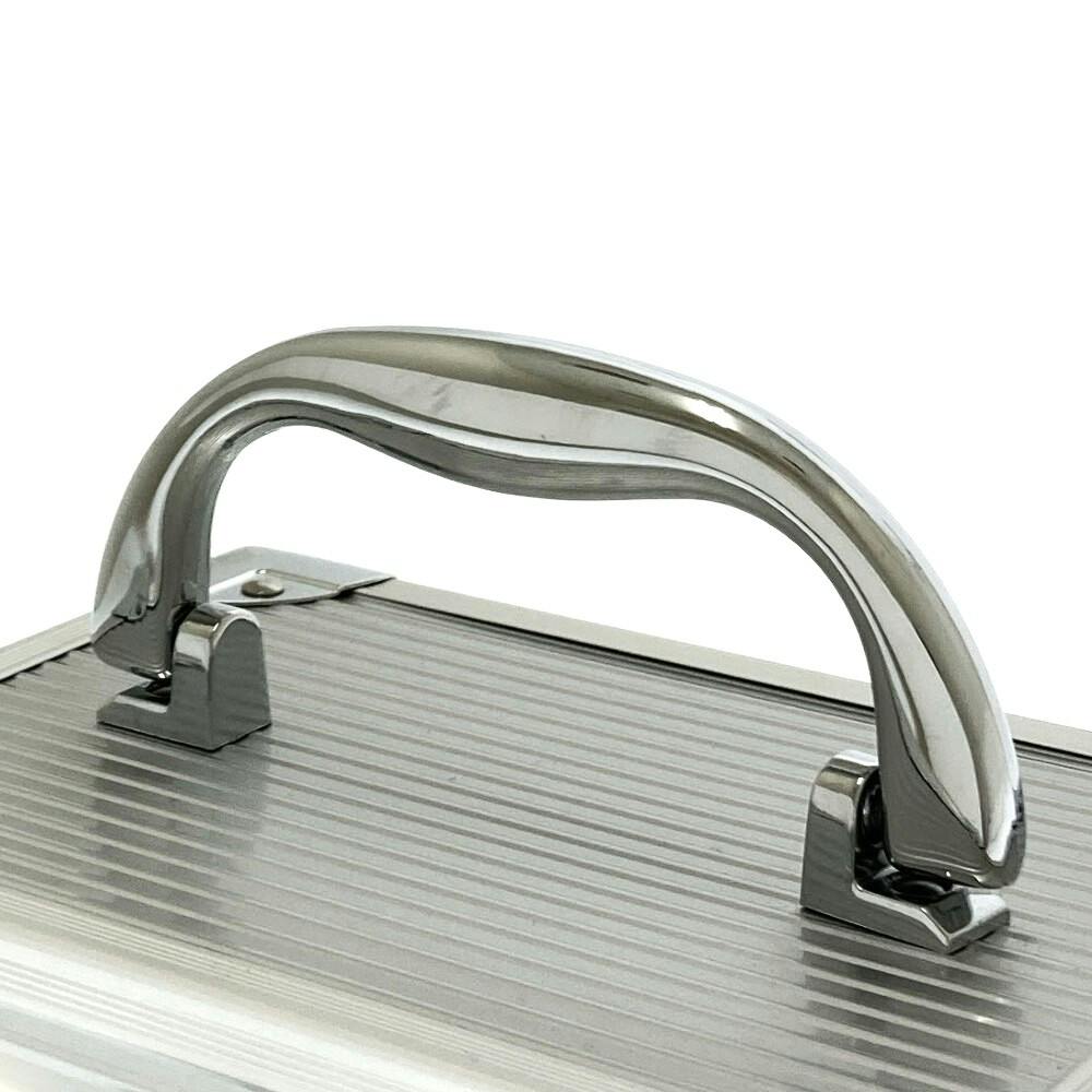 JEJアステージ ACCS ミニアルミケース シルバー AL-M 幅17.5cm 奥行