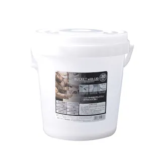 BUCKET with LID ペイント用フタ付バケツ #10