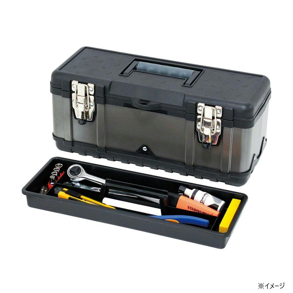 JEJアステージ ガンメタツールボックス ガンメタリック TK-390G 幅39cm