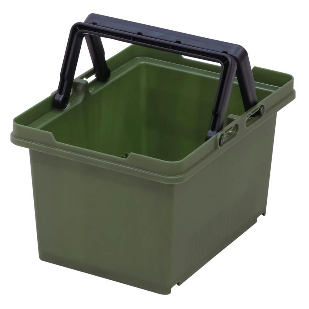 収納ボックス セパレートバスケット #25 グリーン | 作業工具・作業