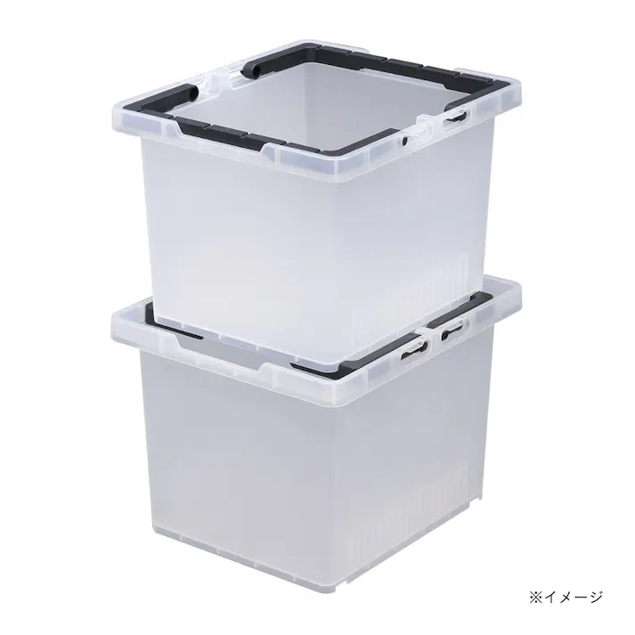 収納ボックス セパレートバスケット #75 クリア
