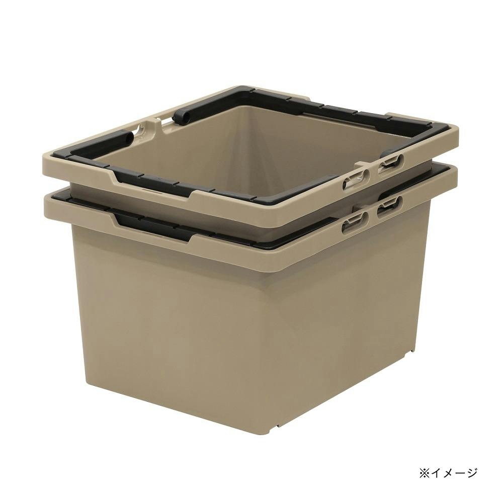 ナチュラルベージュバスケット ELEMENTS バスケット かご バイカラーバスケット シーグラス 持ち