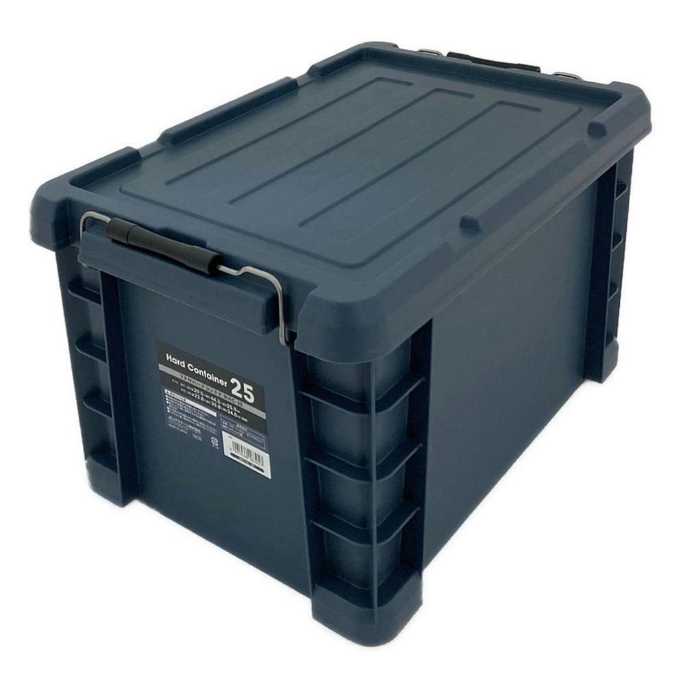 フタ付ハードコンテナ NHC-25 BL | 作業工具・作業用品・作業収納 通販
