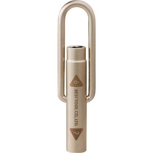 【CAINZ-DASH】ベストツール ＢＥＳＴ　スイングハンドル付ミニボックスレンチ　６ｘ７ SMB-0607【別送品】