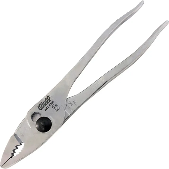 【CAINZ-DASH】ベストツール WELL WANIプライヤー(ローレットグリップ)200mm WC-8SB【別送品】