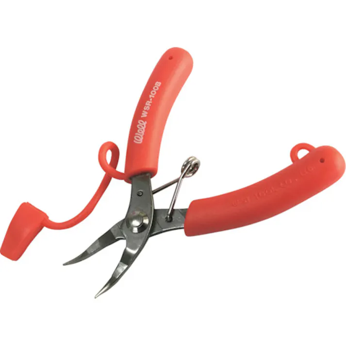 【CAINZ-DASH】ベストツール WELL Mr.CAP ステンレス製先曲りプライヤー ベント 100mm WSR-100B【別送品】