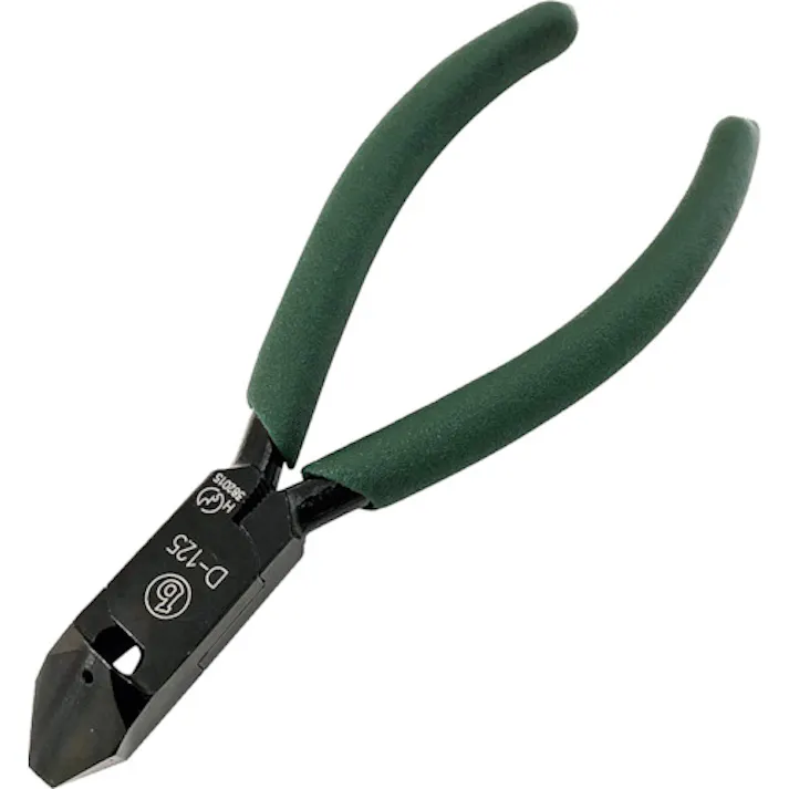 【CAINZ-DASH】ベストツール マルビー カチオン電着塗装仕様 斜ニッパー(ビニールグリップ付)125mm D-125【別送品】