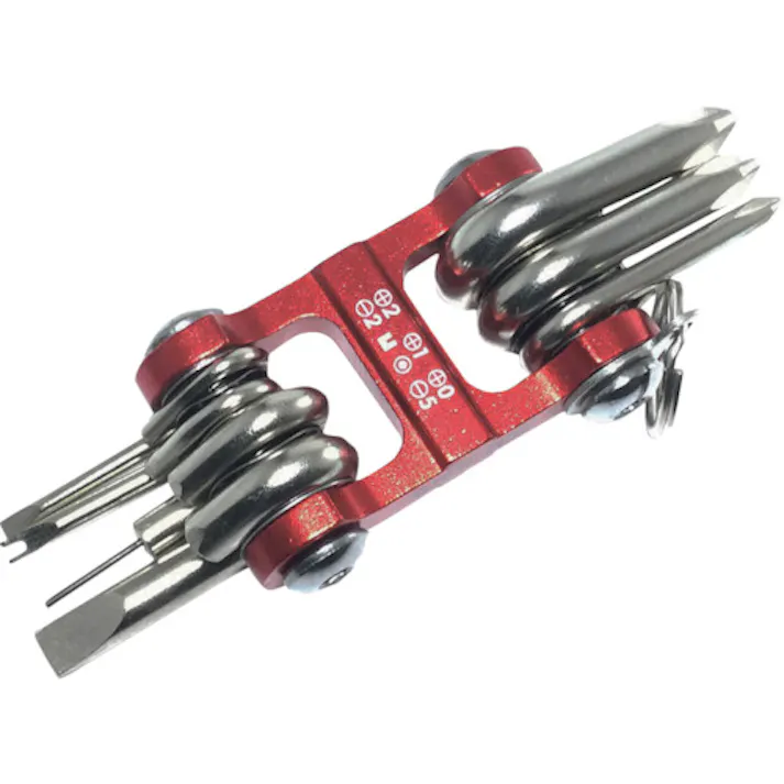 【CAINZ-DASH】ベストツール 折り畳みドライバーセット BEST ちびリブ CR-7DT【別送品】