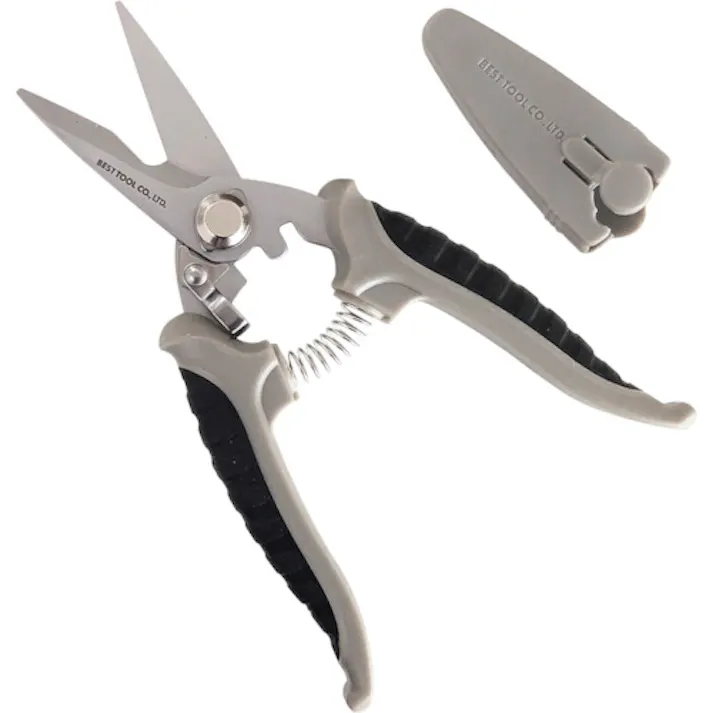 【CAINZ-DASH】ベストツール SBS ステンレス製万能鋏 マルチョキ 安全キャップ付 S-501N【別送品】