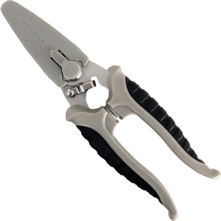 【CAINZ-DASH】ベストツール SBS ステンレス製万能鋏 マルチョキ 安全キャップ付 S-501N【別送品】