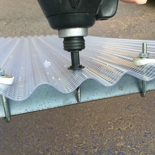 CAINZ-DASH】ベストツール BEST 波板ドリルセット（ラチェット