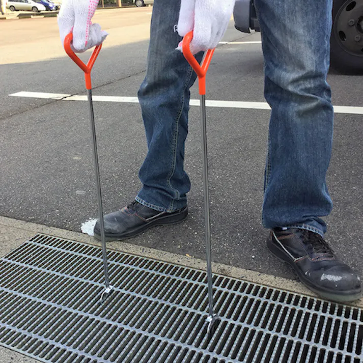 【CAINZ-DASH】ベストツール BEST グレーチング専用フック 細目用 GHL-001【別送品】