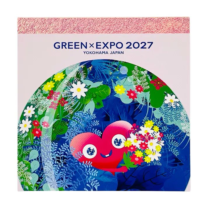 EXPO2027 トゥンクトゥンク スクエアメモ帳