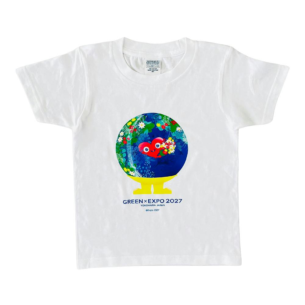 EXPO2027 トゥンクトゥンク Tシャツ 白 こども 130cm | 2027年国際
