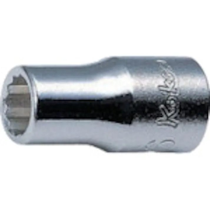 【CAINZ-DASH】山下工業研究所 12角ソケット 対辺4 差込角6.35 全長22 2405M-4【別送品】