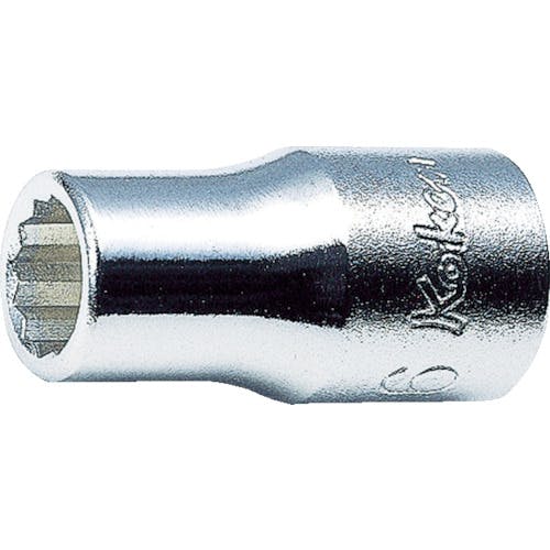 【CAINZ-DASH】山下工業研究所 １２角ソケット　対辺５／３２　差込角６．３５　全長２２ 2405A-5/32【別送品】