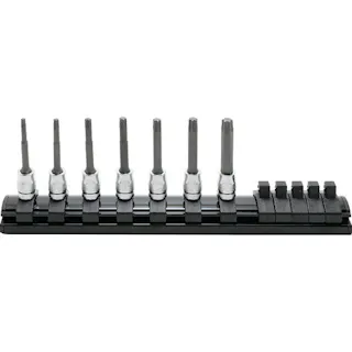 【CAINZ-DASH】山下工業研究所 6.35mm差込 Z-EALトルクスビットソケットレールセット7ヶ組 RS2025Z/7-L50【別送品】