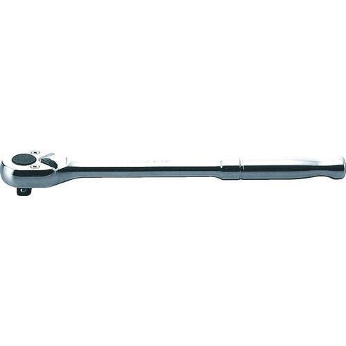 【CAINZ-DASH】山下工業研究所 ロングラチェットハンドル　１／４　歯数２０枚　全長１６０ｍｍ 2753P-160【別送品】