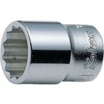 【CAINZ-DASH】山下工業研究所 １２角ソケット　対辺１８　差込角９．５　全長３０ 3405M-18【別送品】