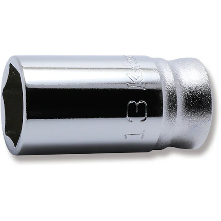 【CAINZ-DASH】山下工業研究所 9.5mm差込 Z-EAL6角セミディープソケット 13mm 3300XZ-13【別送品】