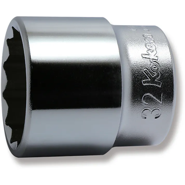 【CAINZ-DASH】山下工業研究所 12角ソケット 対辺32 差込角12.7 全長46 4405M-32【別送品】